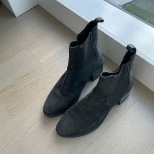 Thursday boot knockout black matte size 10